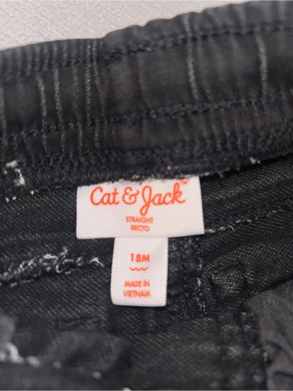 Target Cat & Jack Pants size 18M - Set of 4 - Denim, Navy, Tan, Black Denim